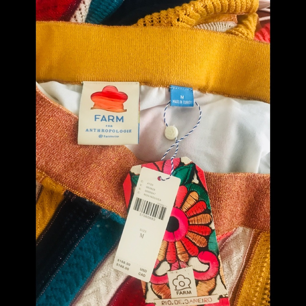 Anthro Farm Rio Jimena Knit Maxi Skirt M - Picture 10 of 10